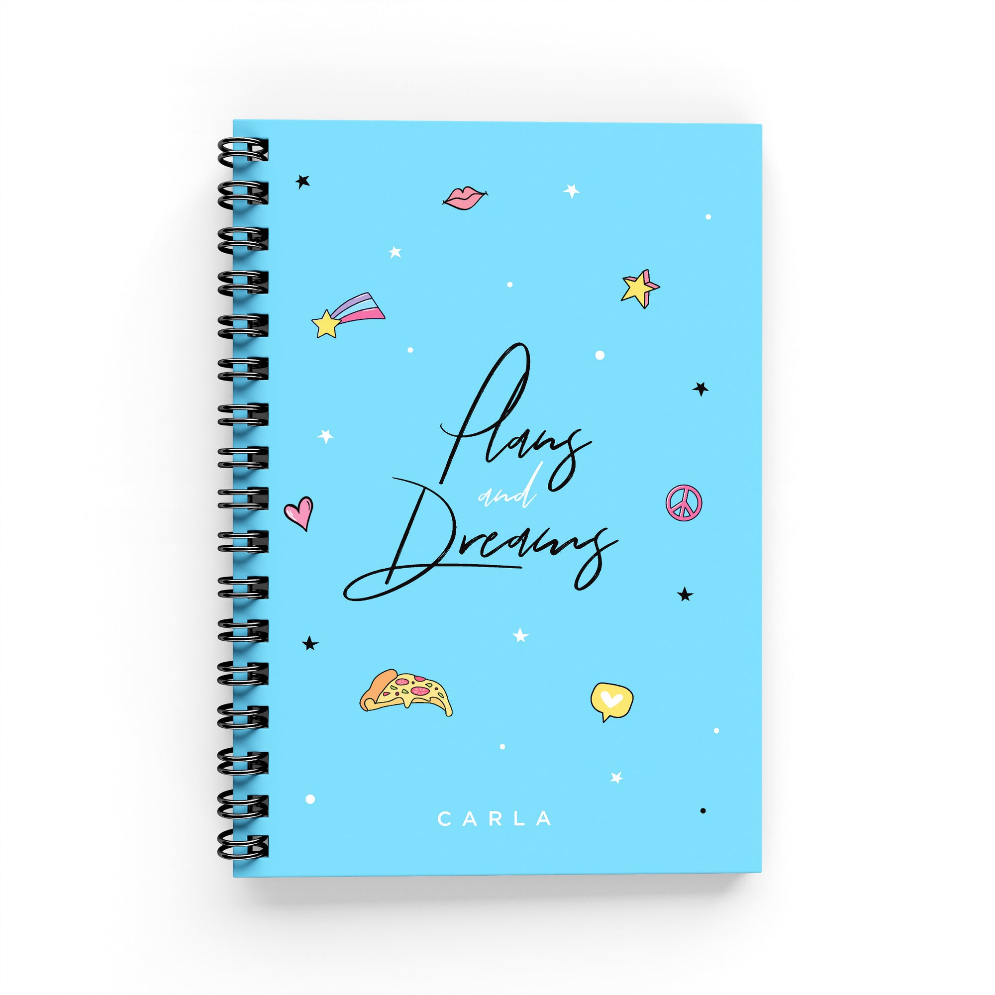 Plans & Dreams Lined Notebook - By Lana Yassine