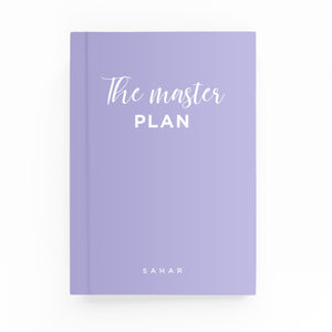 The Master Plan Lined Notebook