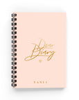 Dear Diary Lined Notebook - By Lana Yassine