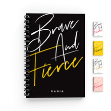 Load image into Gallery viewer, Brave &amp; Fierce Weekly Planner - By Lana Yassine
