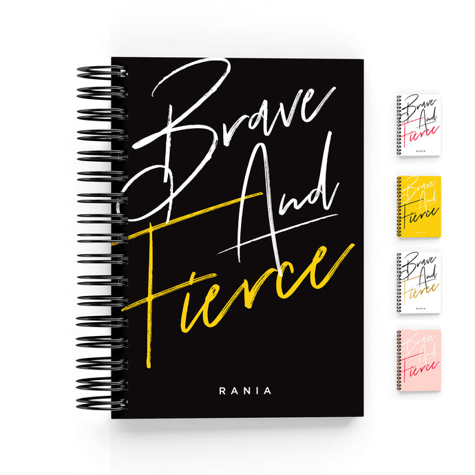 Brave & Fierce Daily Planner - By Lana Yassine