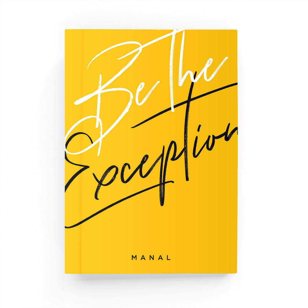 Be The Exception Weekly Planner - By Lana Yassine
