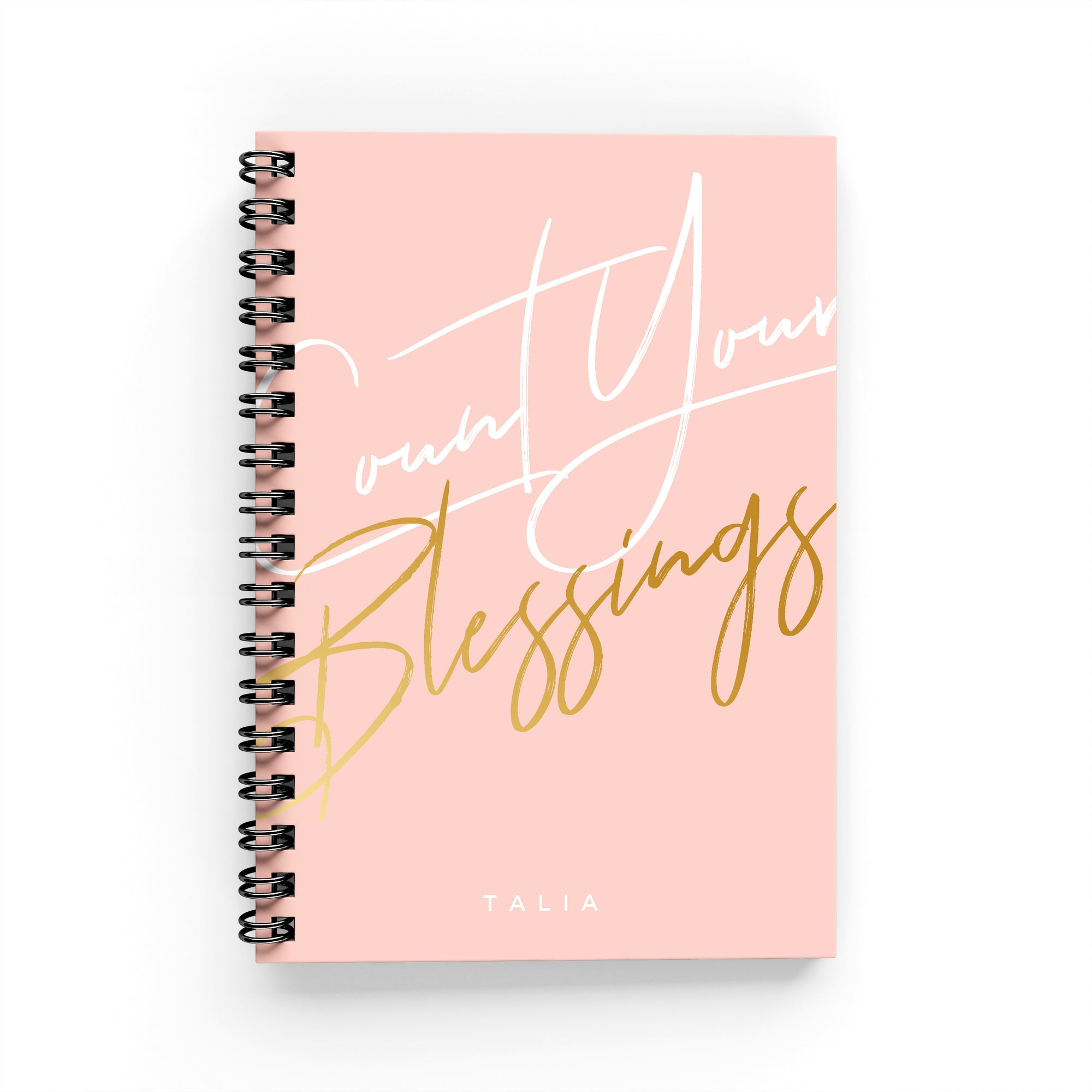 Count Your Blessings Lined Notebook - By Lana Yassine