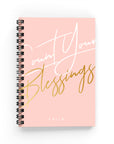 Count Your Blessings Lined Notebook - By Lana Yassine