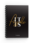 It Is Possible Lined Notebook - By Lana Yassine