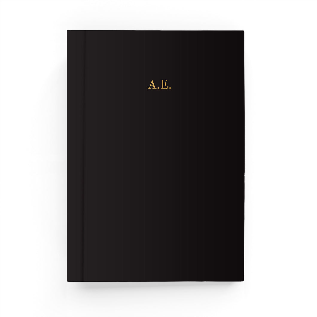 Initials Lined Notebook - By Lana Yassine