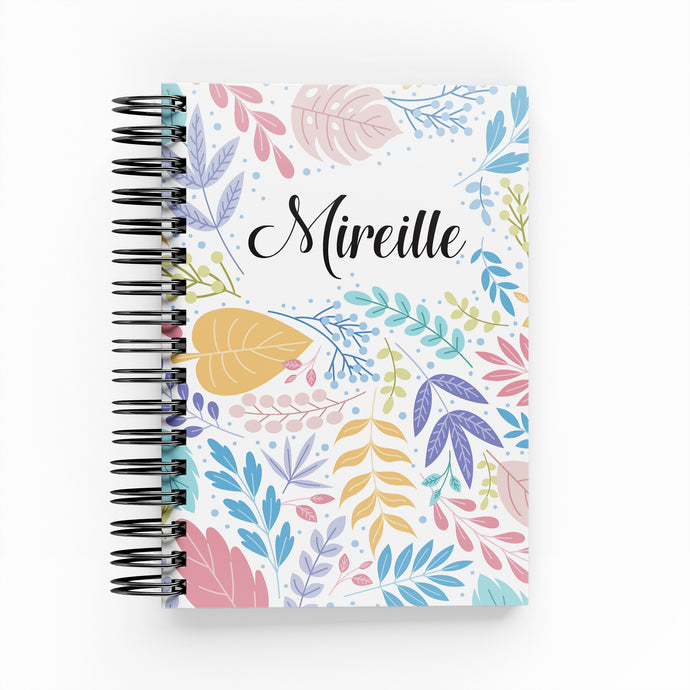 Colorful Leaves Daily Planner - By Lana Yassine