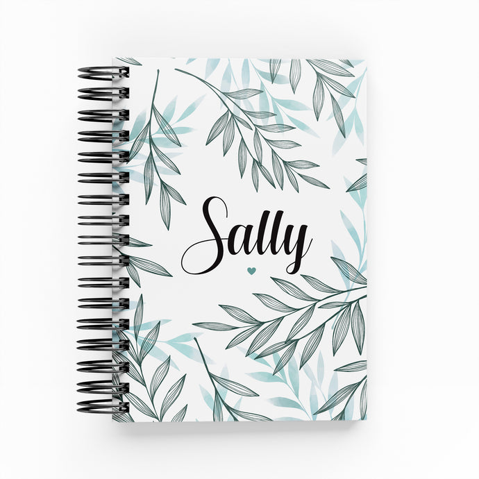 Green Leaves Daily Planner - By Lana Yassine