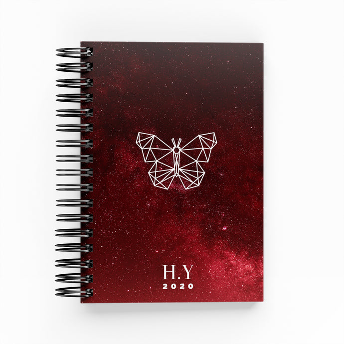 Red Space Daily Planner - By Lana Yassine