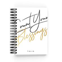Load image into Gallery viewer, Count Your Blessings Daily Planner - By Lana Yassine

