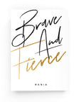 Brave & Fierce Weekly Planner - By Lana Yassine