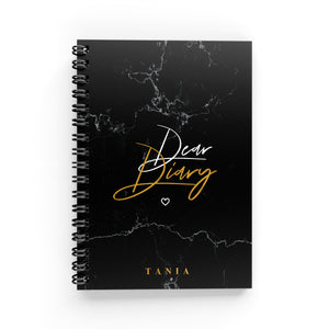 Dear Diary Lined Notebook - By Lana Yassine