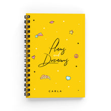 Load image into Gallery viewer, Plans &amp; Dreams Lined Notebook - By Lana Yassine
