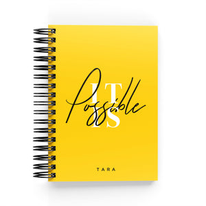 It Is Possible Daily Planner - By Lana Yassine