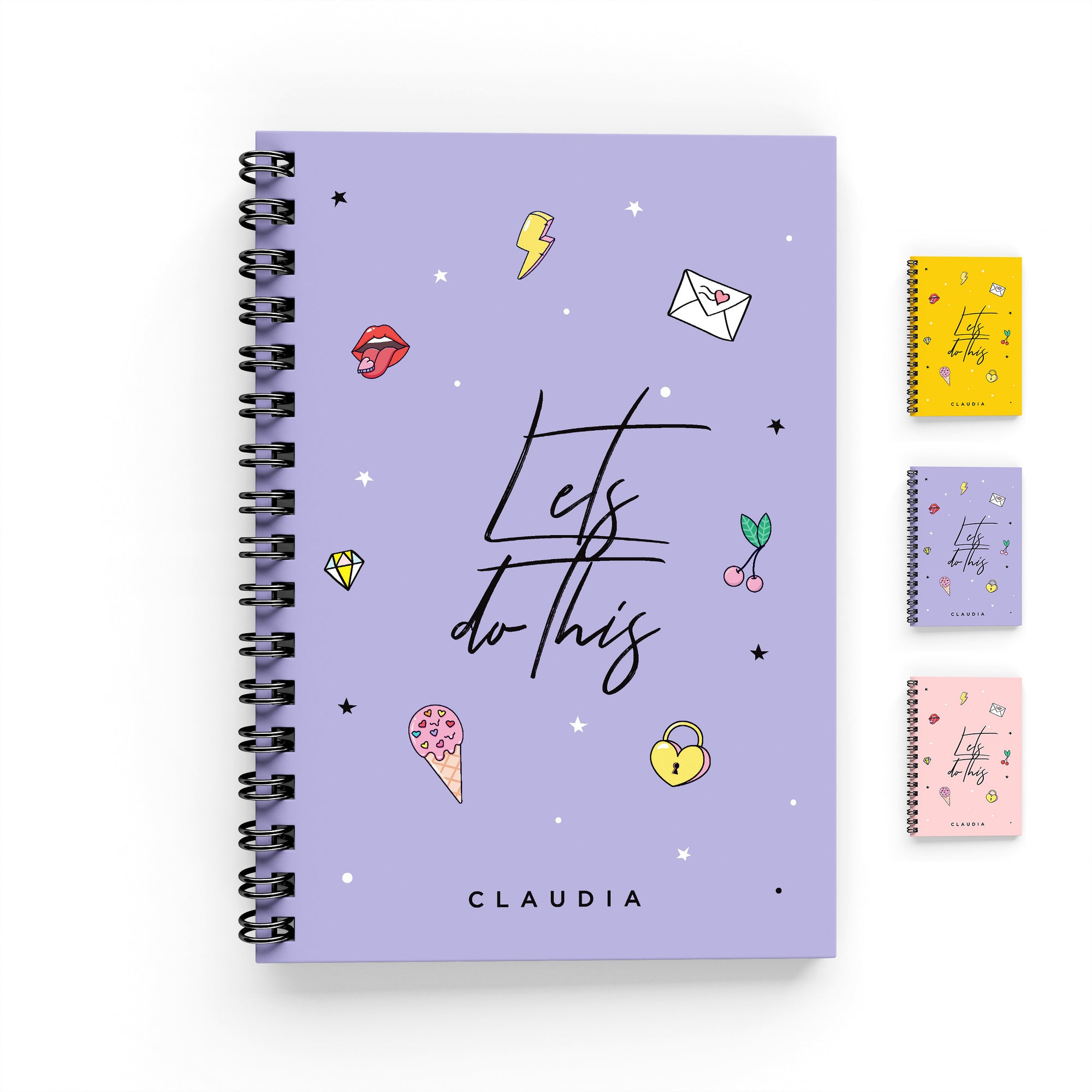 Let's Do This Lined Notebook - By Lana Yassine