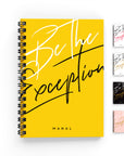 Be The Exception Lined Notebook - By Lana Yassine