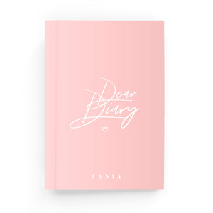 Dear Diary Lined Notebook - By Lana Yassine