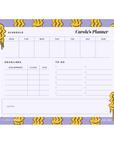 Keep Smiling Compact Student Weekly Desk Planner | The Secret Society