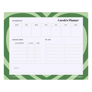 Power Puffs Compact  Student Weekly Desk Planner | The Secret Society