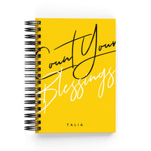 Load image into Gallery viewer, Count Your Blessings Daily Planner - By Lana Yassine

