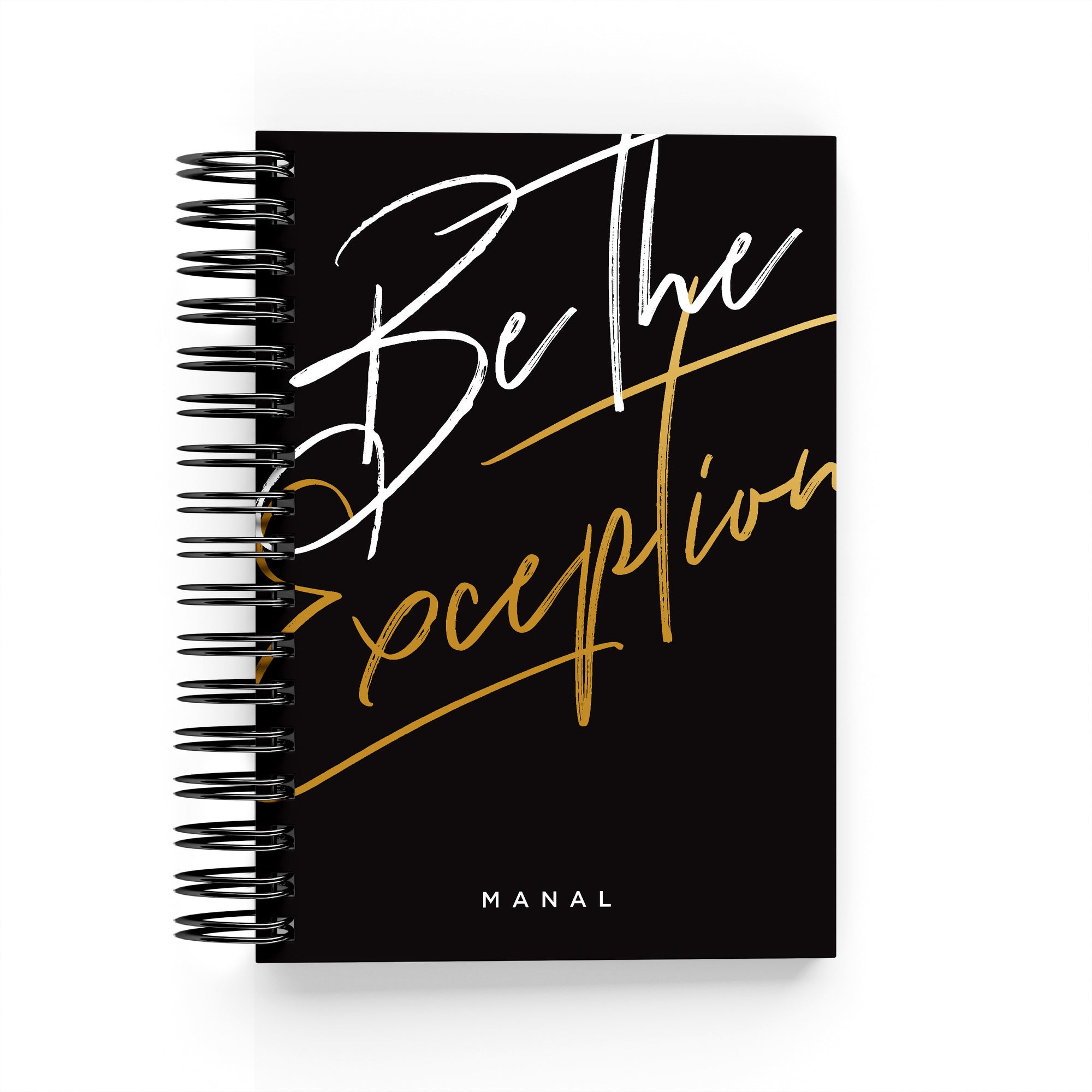 Be The Exception Daily Planner - By Lana Yassine