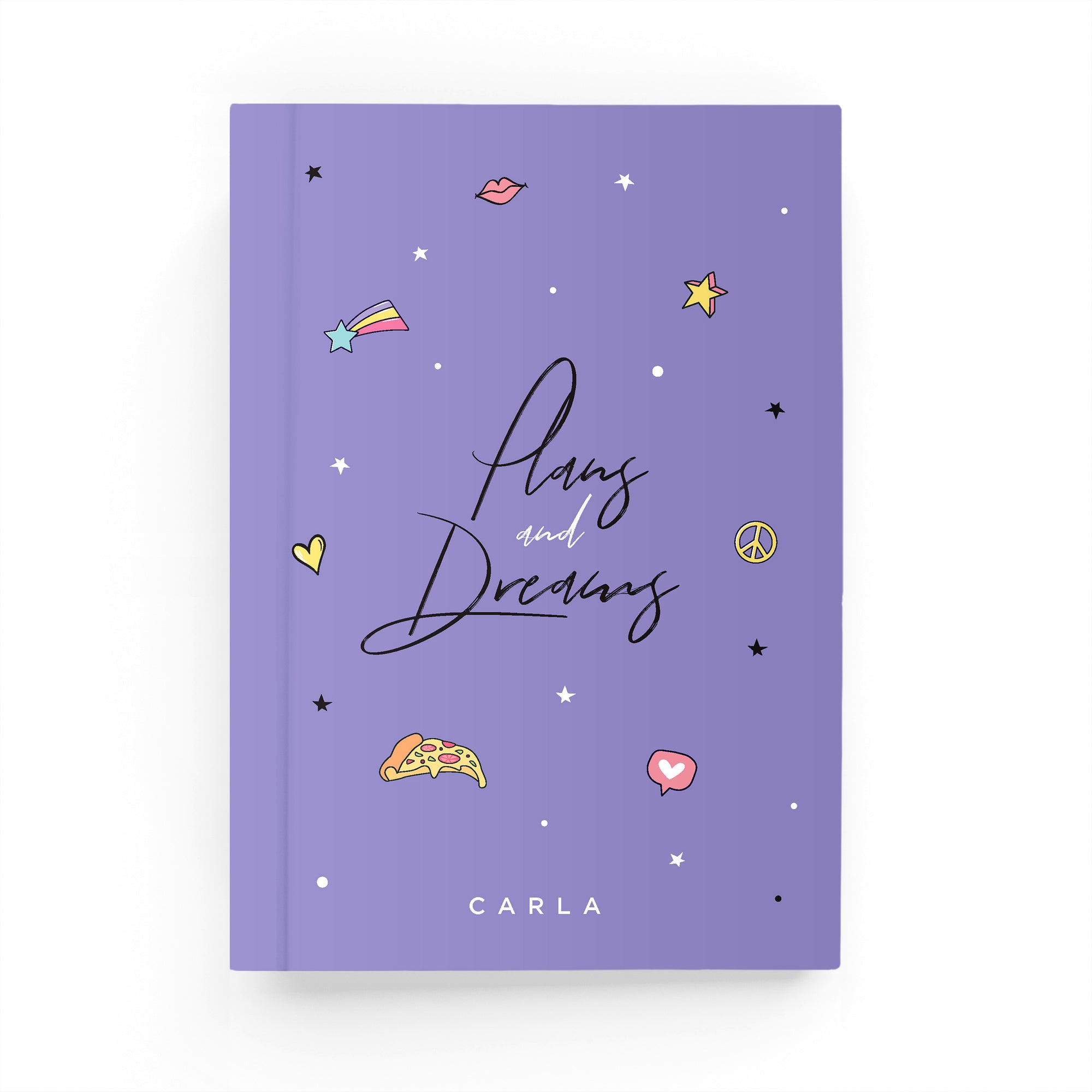 Plans & Dreams Lined Notebook - By Lana Yassine