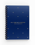 Polka Dots Lined Notebook - By Lana Yassine