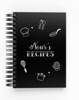 Cooking & Baking Icons Recipe Book