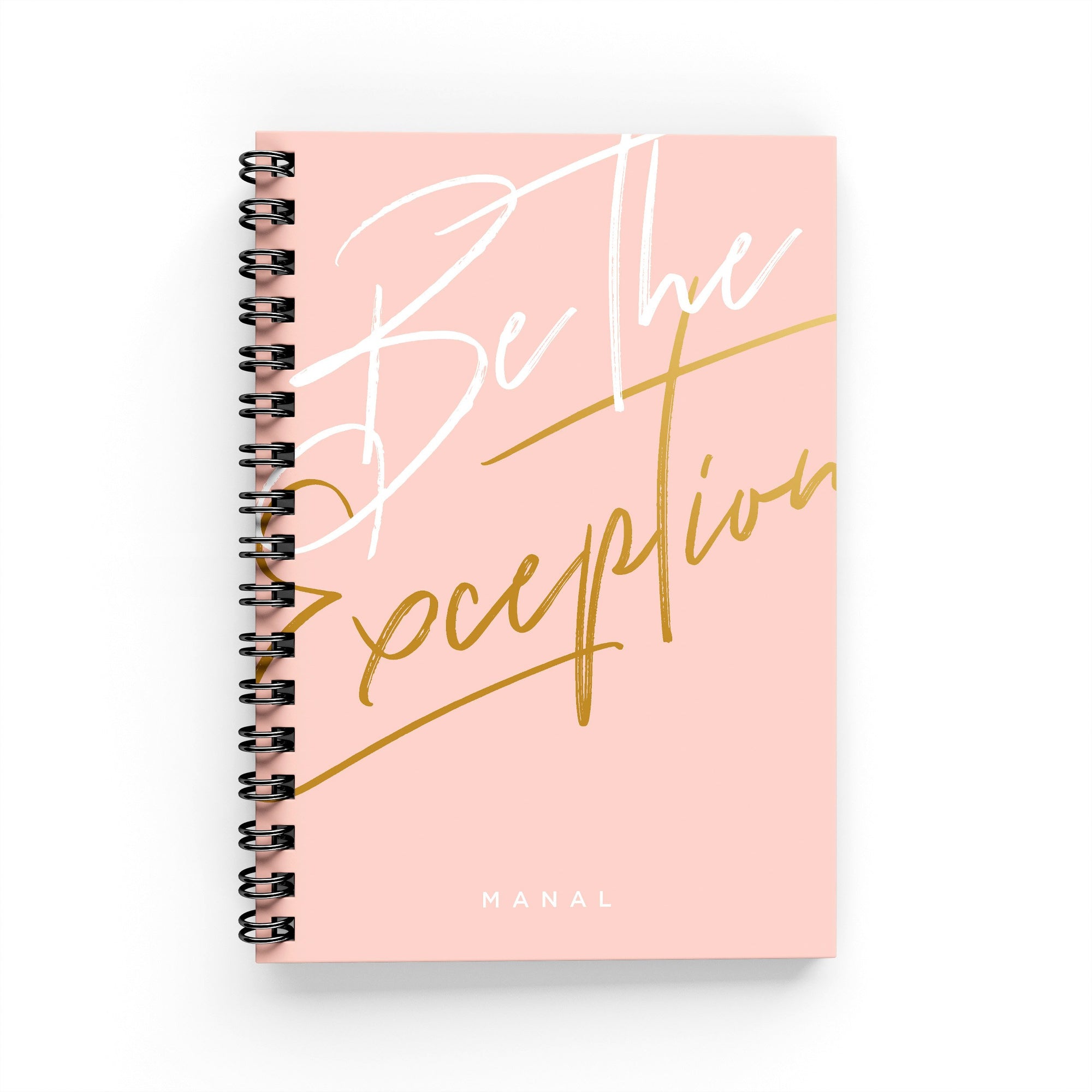 Be The Exception Weekly Planner - By Lana Yassine