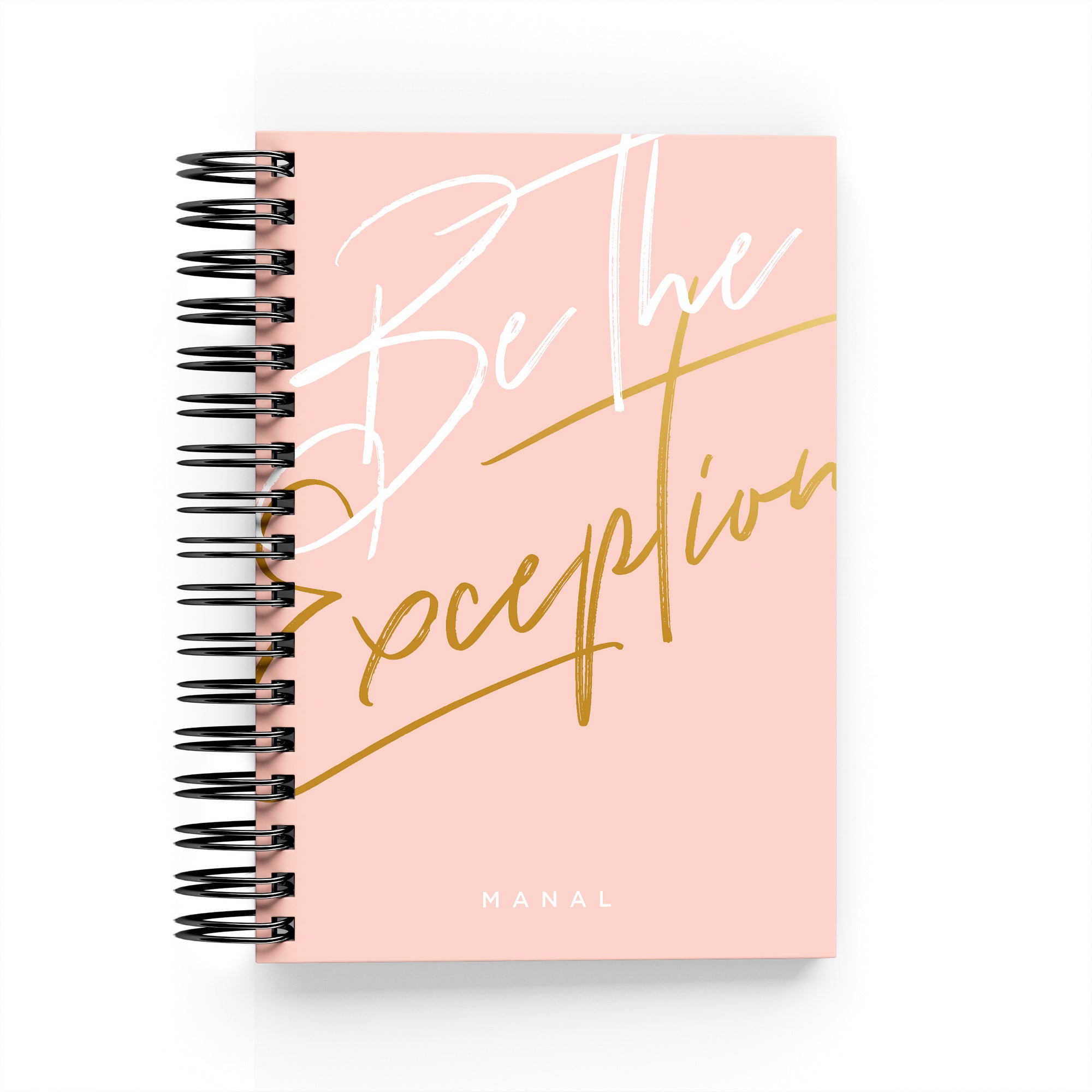 Be The Exception Daily Planner - By Lana Yassine