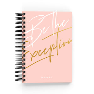 Be The Exception Daily Planner - By Lana Yassine