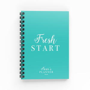 Turquoise Weekly Planner - By Lana Yassine