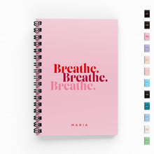 Load image into Gallery viewer, Breathe Lined Notebook
