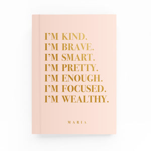 Affirmations Lined Notebook