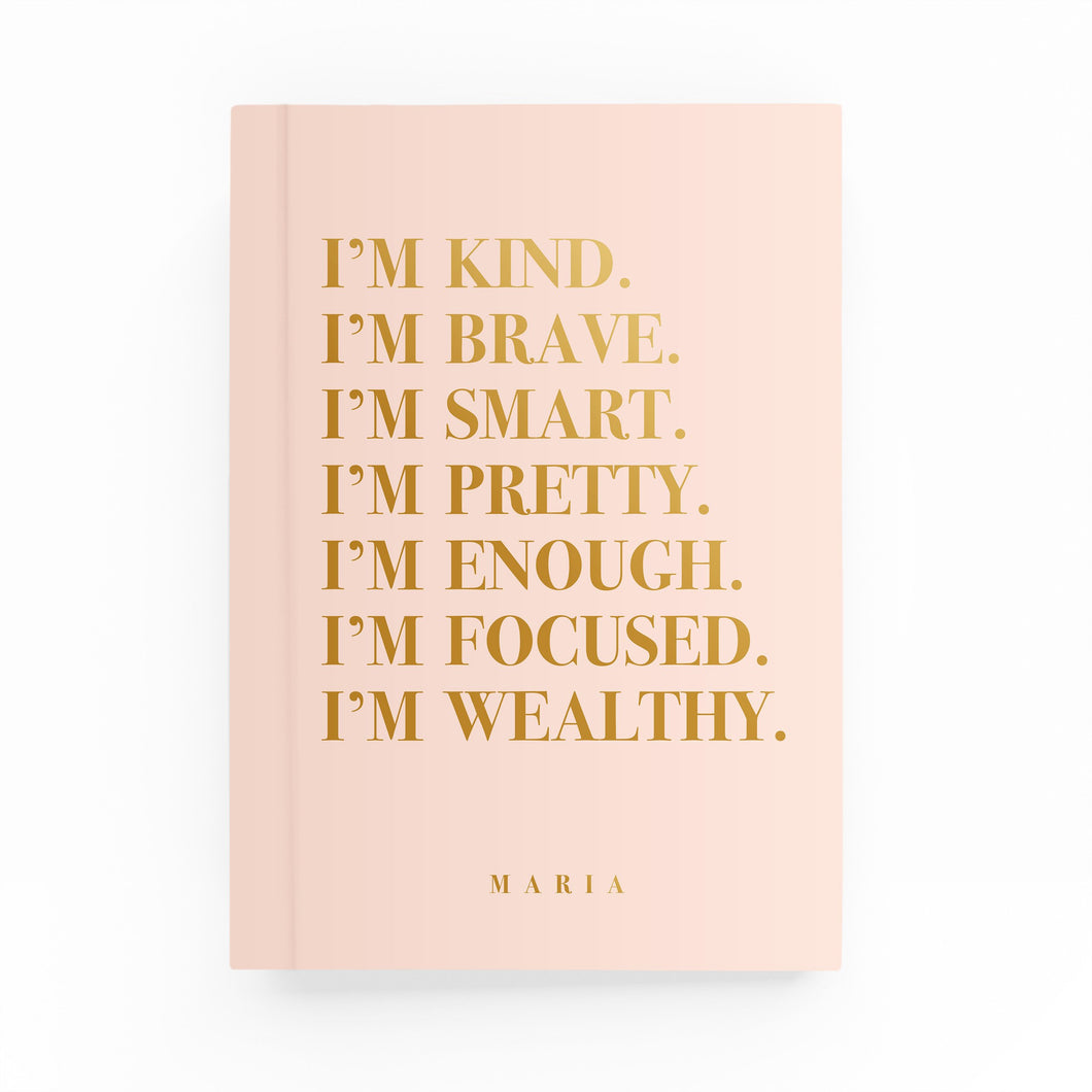 Affirmations Lined Notebook