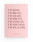 Affirmations Lined Notebook