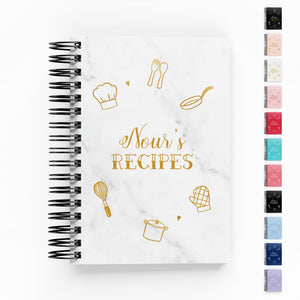 Cooking & Baking Icons Recipe Book