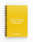 Any Bold Quote Lined Notebook