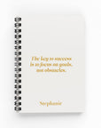 Any Bold Quote Lined Notebook