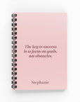 Any Bold Quote Lined Notebook