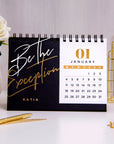 Be The Exception Desk Calendar - By Lana Yassine