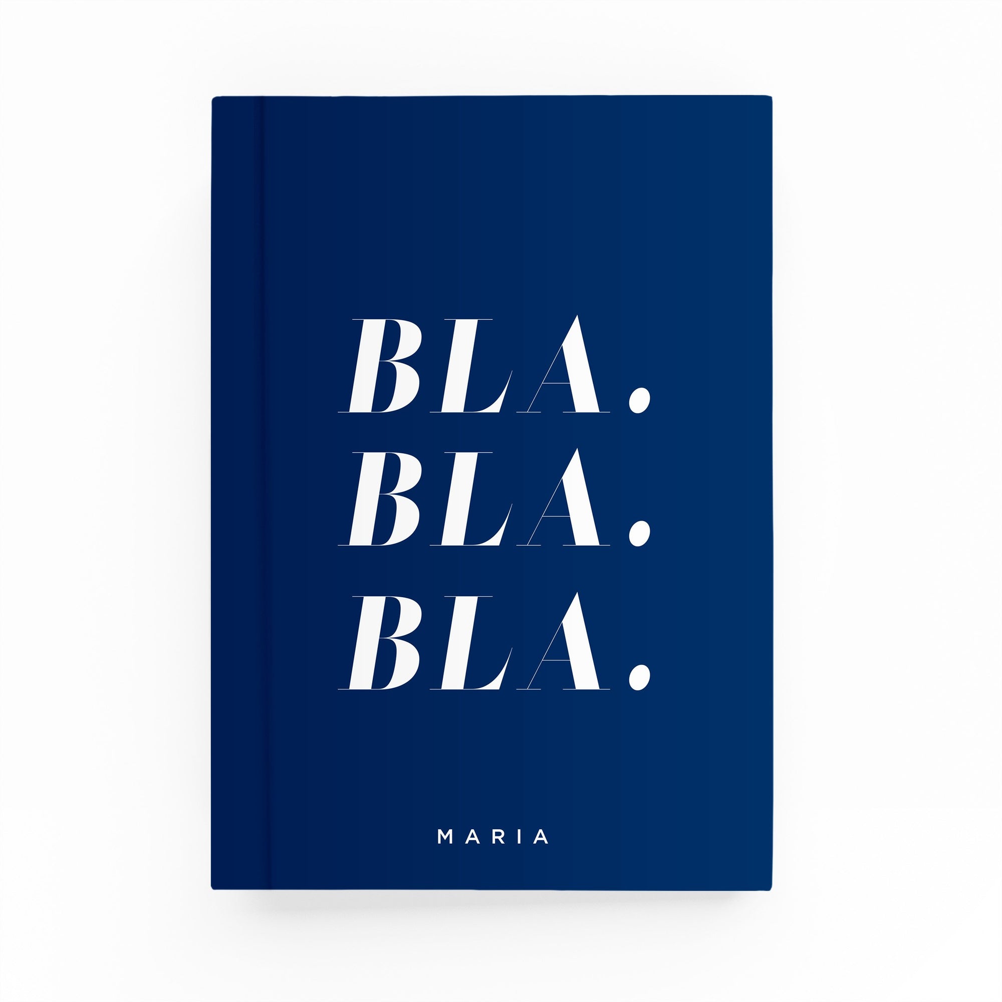 Bla Bla Bla Lined Notebook