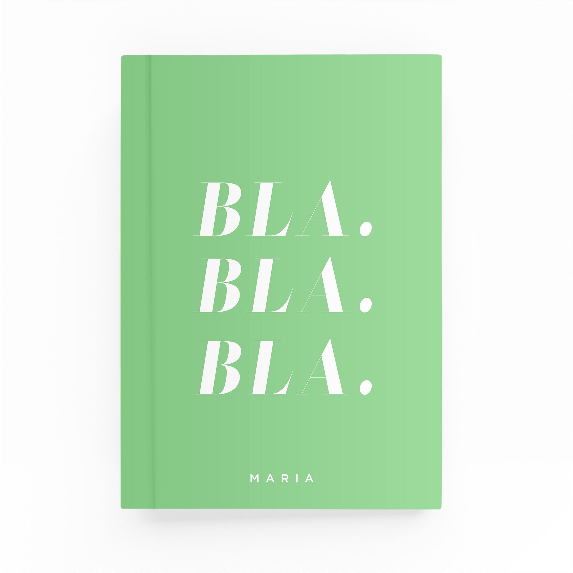 Bla Bla Bla Lined Notebook