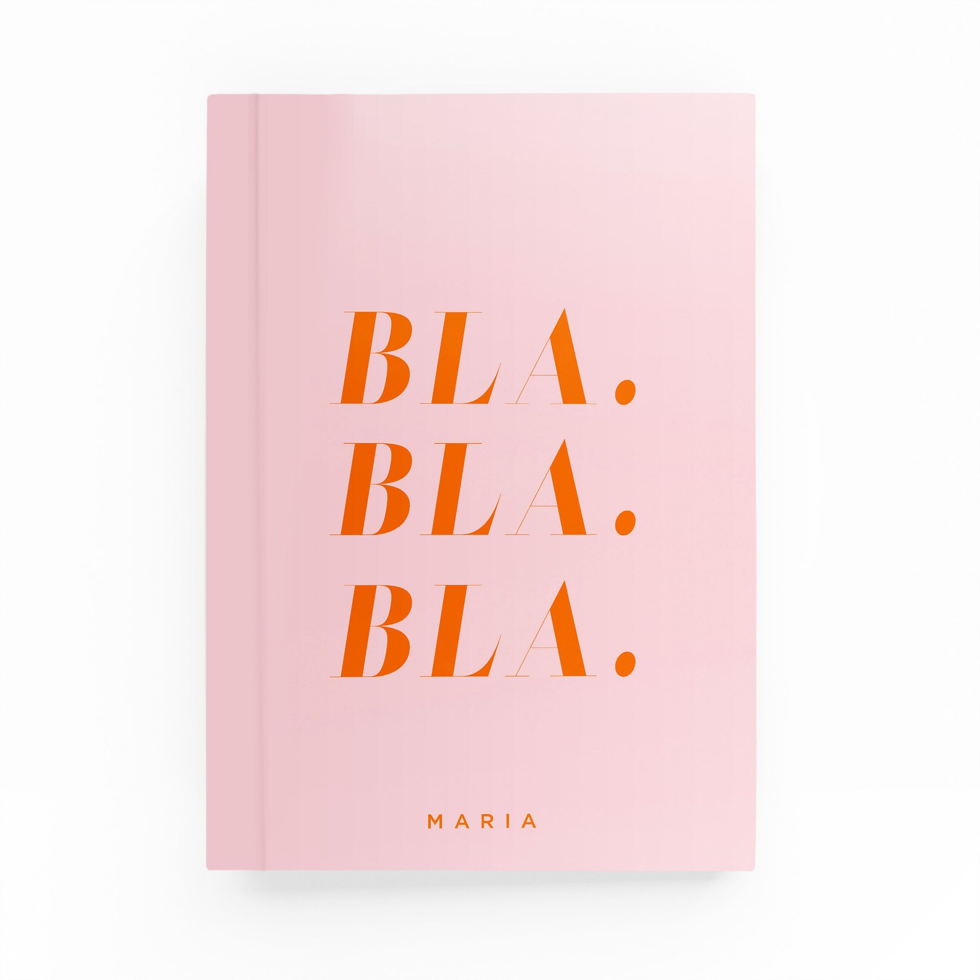 Bla Bla Bla Lined Notebook