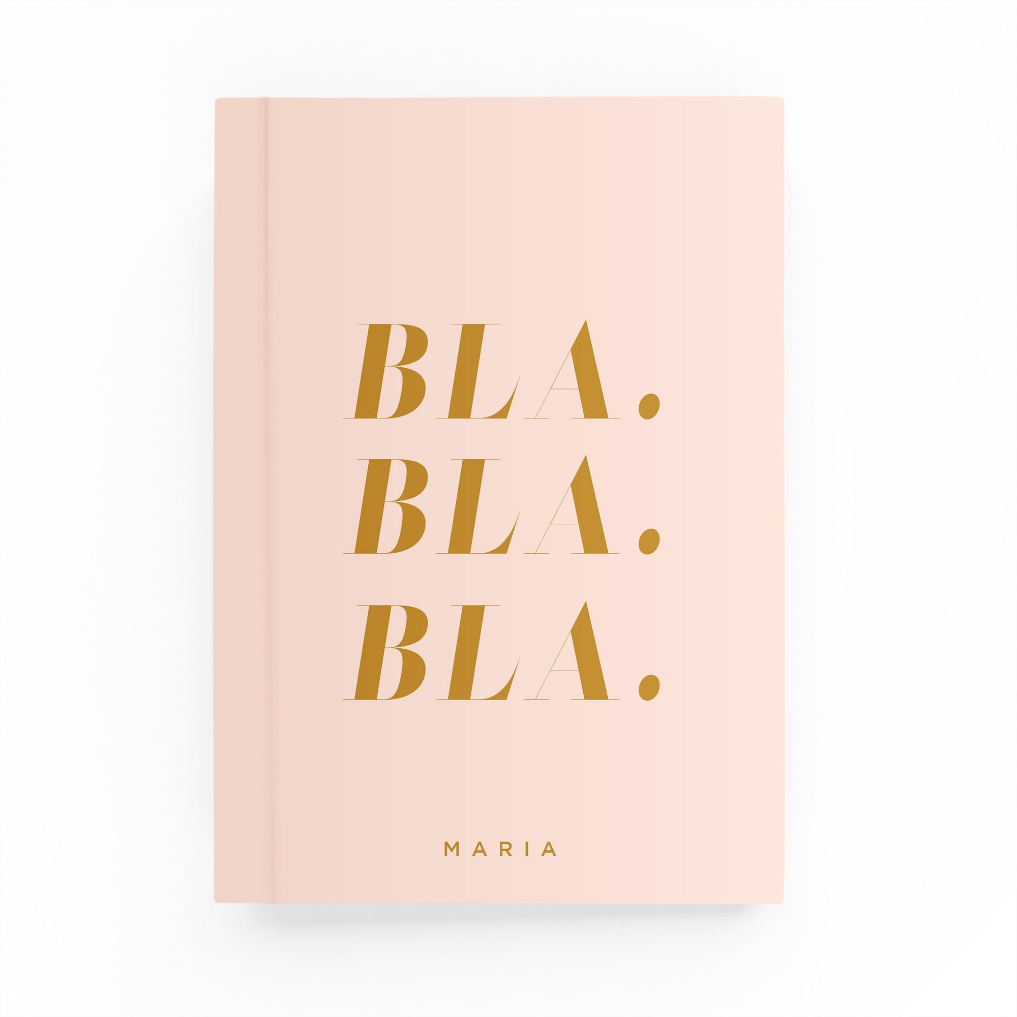 Bla Bla Bla Lined Notebook