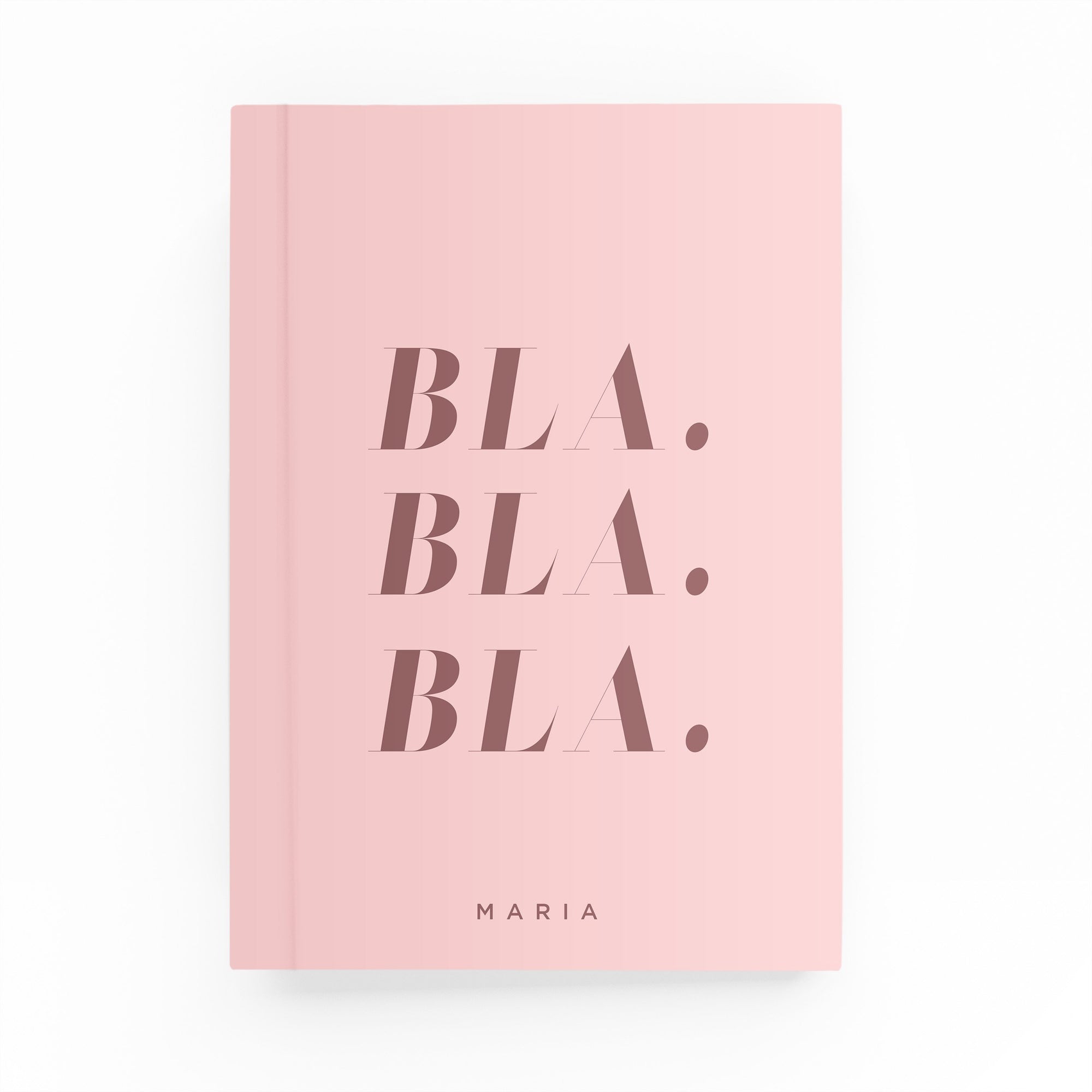 Bla Bla Bla Lined Notebook