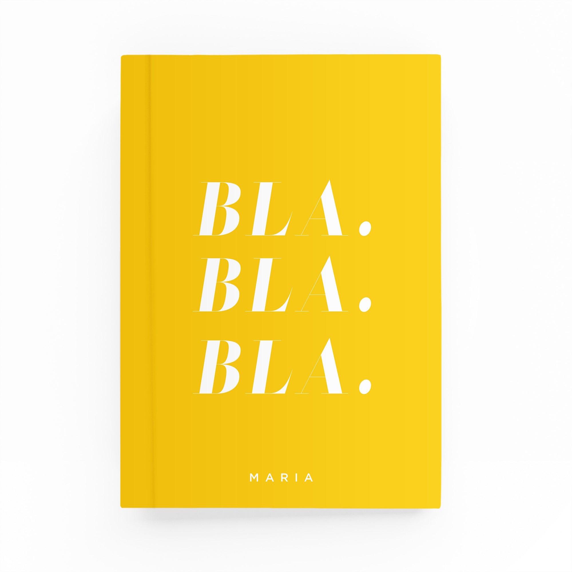 Bla Bla Bla Lined Notebook