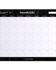 Black Marble Social Media Desk Planner