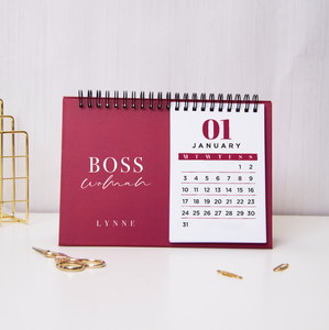 Boss Woman Desk Calendar