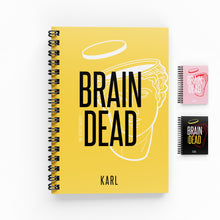 Load image into Gallery viewer, Brain Dead Lined Notebook | The Secret Society
